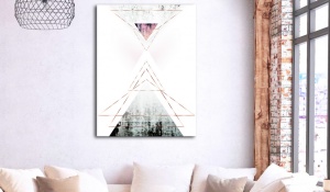 Πίνακας - Geometric Abstraction (1 Part) Vertical 60x90 cm - Img 2
