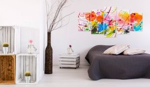 Πίνακας - Summer of Colours 100x50 cm - Img 2