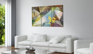 Πίνακας - Through the Prism of Colors 120x80 cm - Img 2