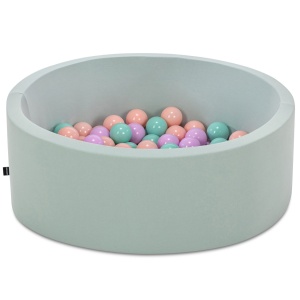 Πισίνα με μπαλάκια Bubble Pops v4 Μέντα 85x85x30 cm