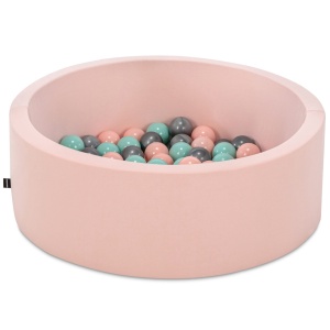 Πισίνα με μπαλάκια Bubble Pops v9 Ροζ 85x85x30 cm