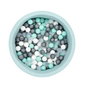 Πισίνα με μπαλάκια Bubble Pop 200 v1 Μέντα 85x85x30 cm - Img 2