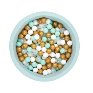 Πισίνα με μπαλάκια Bubble Pop 200 v4 Μέντα 85x85x30 cm - Img 2