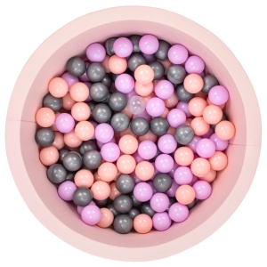 Πισίνα με μπαλάκια Bubble Pops v2 Ροζ 85x85x30 cm - Img 2