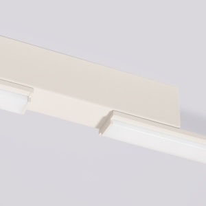 Πλαφονιέρα LED Lagom, Μπεζ, 4000K, 181x4x7 cm - Img 7