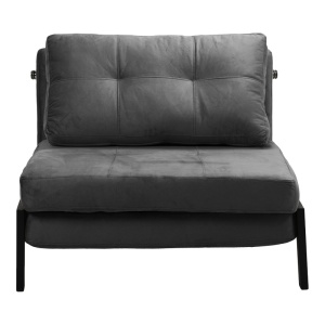 Πολυθρόνα Κρεβάτι Fancy Pako World Γκρι 95x98x70 cm - Img 5
