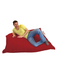Πολυθρόνα Πουφ Κήπου Cushion Κόκκινο 100x100x20 cm - Img 6