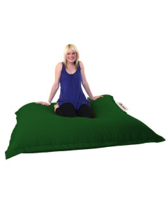 Πολυθρόνα Πουφ Κήπου Cushion Πράσινο 100x100x20 cm - Img 4
