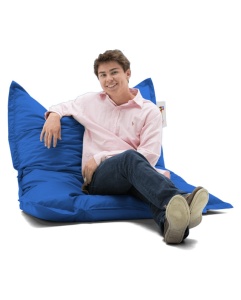 Πολυθρόνα Πουφ Κήπου Cushion Pouf Μπλε 20x100 cm