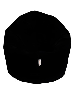 Πολυθρόνα Πουφ Κήπου Iyzi Μαύρο 100x100x20 cm - Img 3