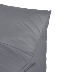 Πολυθρόνα Πουφ (beanbag) Κήπου, Otenda, Σκούρο Γκρι, 67x110x65 cm - Img 4