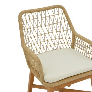 Πολυθρόνα Elaiza Boho Pako World Φυσικό 58x60x90 cm - Img 6