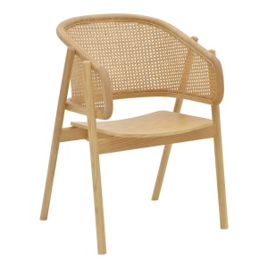 Πολυθρόνα Wenzy από ξύλο masiv φυσικό 58x58x82 cm