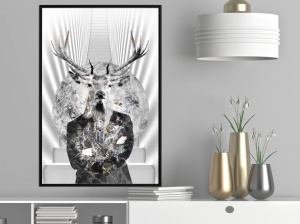 Πόστερ - Herd Leader, με μαύρη κορνίζα, 40x60 cm - Img 2