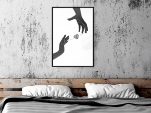 Πόστερ - Instant Connection, με μαύρη κορνίζα, 40x60 cm - Img 2