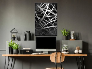 Πόστερ - Tangle, με μαύρη κορνίζα, 40x60 cm - Img 2