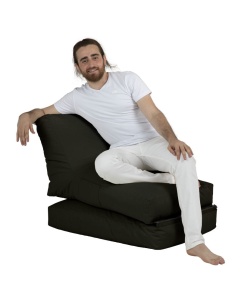 Πουφ beanbag κήπου Siesta Μαύρο - Img 14