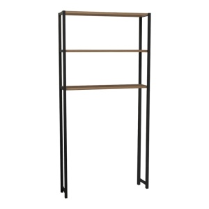 Ράφι πάνω από WC ή πλυντήριο ρούχων Hifro Pako World Λευκό 65x27x185.5 cm