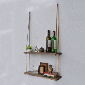 Ράφι Aa042 Καρυδί 60x60x14 cm