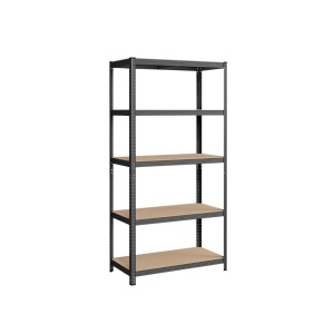 Ραφιέρα αποθήκευσης Songmics Μαύρο 200x100x50 cm
