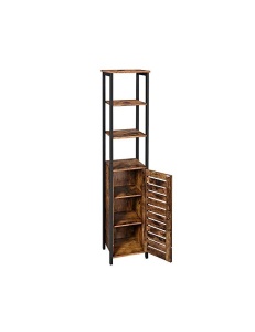 Ραφιέρα αποθήκευσης, Vasagle, Rustic Καφέ, LSC37BX, 37 x 30 x 167 cm - Img 3