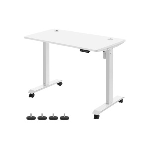 Ρυθμιζόμενο γραφείο Songmics Λευκό 120x60x119 cm