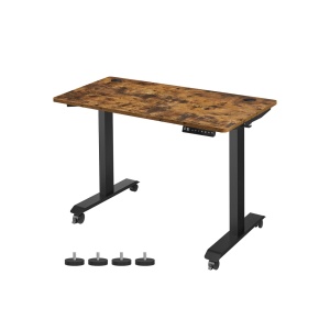 Ρυθμιζόμενο γραφείο Songmics Φυσικό 120x60x117 cm