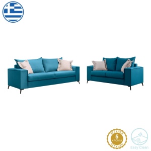Σετ 2 διθέσιοι καναπέδες Verona x2 Pako World Μπλε 225x93x100 cm