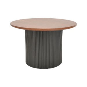 Σετ 2 τραπεζάκια σαλονιού Dovel Καφέ 70x70x50 cm - Img 2