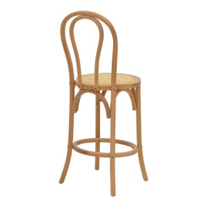 Σκαμπό μπαρ Thonet ξύλο fag φυσικό 41x50x105 cm - Img 2