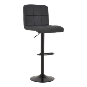 Σκαμπό μπαρ Remina Pako World Μαύρο 44x44x112 cm