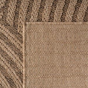 Στρογγυλό Χαλί Timber V1 Μπεζ 80x80 cm - Img 6