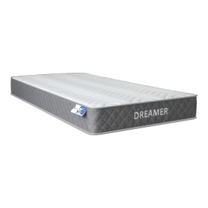 Στρώμα διπλής όψης με ελατήρια pocket, Dreamer, Λευκό, 100x200x20 cm