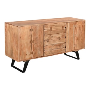 Συρταριέρα Leontina boho Φυσικό 150x45x86 cm - Img 2
