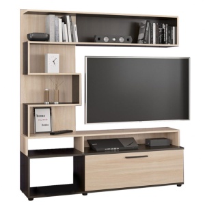 Σύνθεση TV Jasper, Wenge, 151.5x37.5x169.5 cm