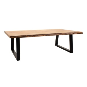 Τραπεζάκι σαλονιού Boho Miles, Pako World, ξύλο ακακίας, Natural, 115x60x45 cm