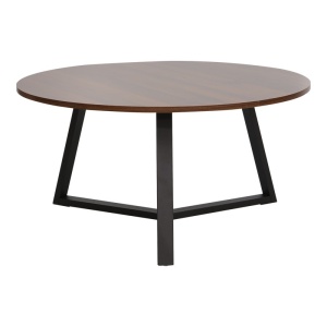Τραπεζάκι σαλονιού Berton Καρυδί 80x80x40 cm - Img 3