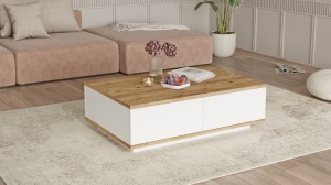 Τραπεζάκι σαλονιού FR14 πεύκο 90x60x28.6 cm - Img 3
