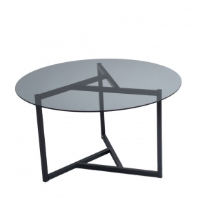 Τραπεζάκι σαλονιού Trio sehpa / fume tempered glass S402F - Img 8