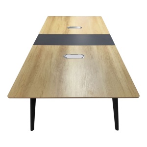 Τραπέζι συνεδριάσεων γραφείου Denith Natural 240x120x75 cm - Img 2