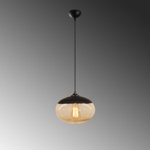 Φωτιστικό οροφής Camini Μαύρο 25x25x113 cm - Img 4