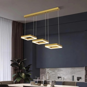 Φωτιστικό οροφής LED Benor Κίτρινο 70x20x15 cm - Img 2