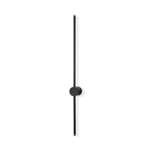 Φωτιστικό Τοίχου Sword, Μαύρο, 91x10x7 cm - Img 7