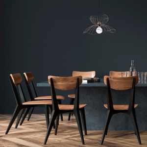 Φωτιστικό οροφής Farac Κεραμιδί 50x50x121 cm