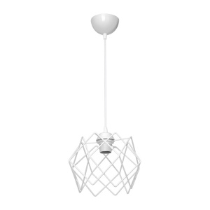 Φωτιστικό οροφής Teeby, Pako World, μεταλλικό, Λευκό, 22x22x17 cm