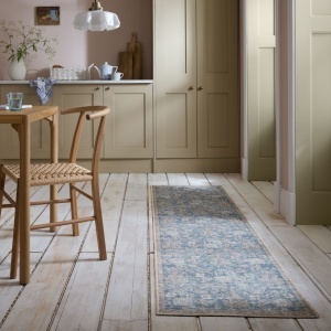 Χαλί διάδρομος Orelia Global Μπλε 60x230 cm, Flair Rugs