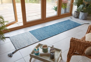 Χαλί Διαδρόμου Indira Runner Μπλε 60X200 cm, Flair Rugs