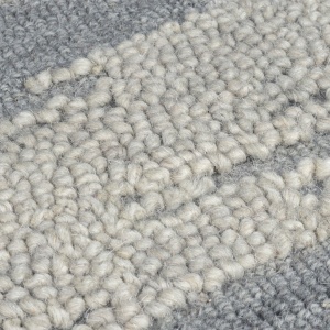 Χαλί Dion Ikat Wool Μπλε 200x290 cm, Flair Rugs - Img 5