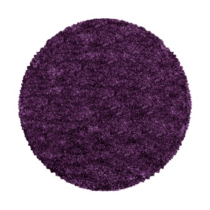 Χαλί Fluffy Λιλά 80x80 cm