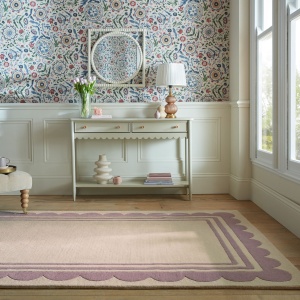 Χαλί Lois Scallop Πράσινο 120X170 cm, Flair Rugs